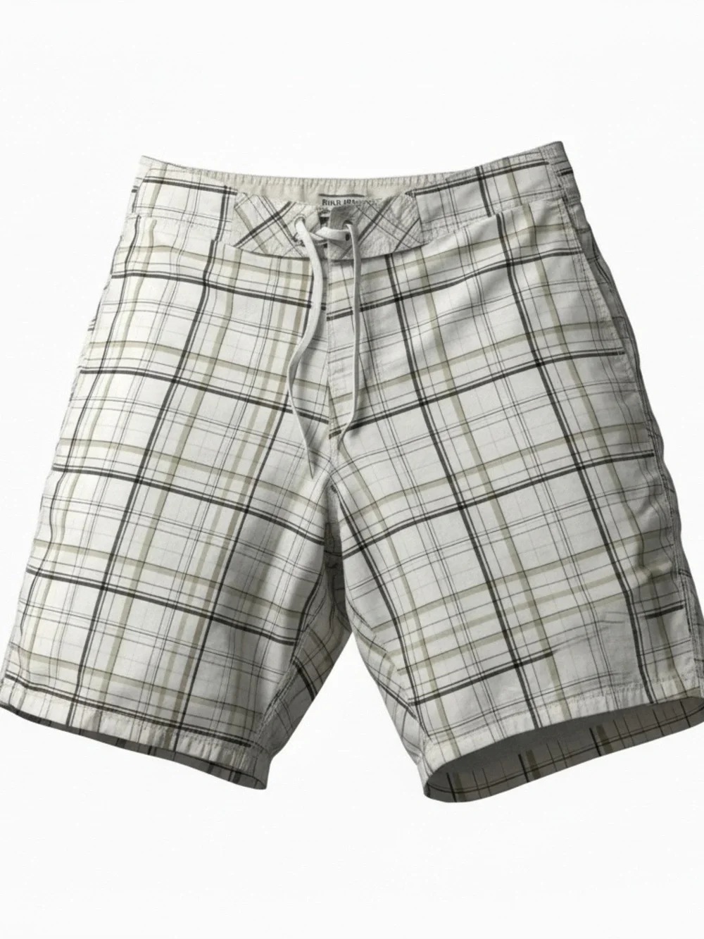 Two pair Men's Swim Trunks , in Black, tan, white